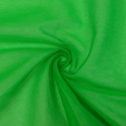 Фатин (мягкий), цвет Светло-зеленый (на отрез)  в Чите