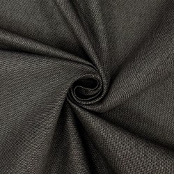 Ткань Рогожка (мебельная), цвет Тёмно-Серый (на отрез)  в Чите