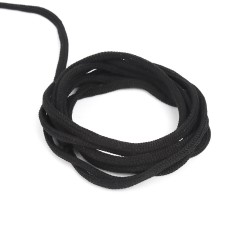 Шнур для одежды 4,5 мм, цвет Чёрный (на отрез)  в Чите