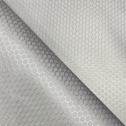 Ткань Оксфорд 300D PU Рип-Стоп СОТЫ, цвет Светло-Серый (на отрез)  в Чите