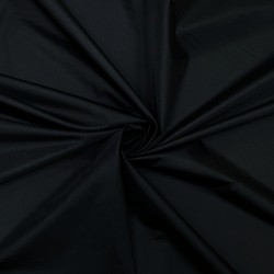 Ткань Дюспо 240Т WR PU Milky, цвет Черный (на отрез)  в Чите