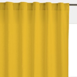 Штора уличная на Трубной ленте (В-220*Ш-145) Желтая, (ткань Оксфорд 600)  в Чите