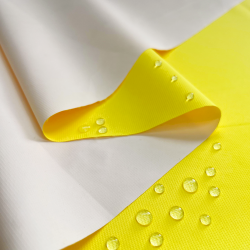 Водонепроницаемая Дышащая Мембранная ткань PU 10'000, цвет Жёлтый (на отрез)  в Чите